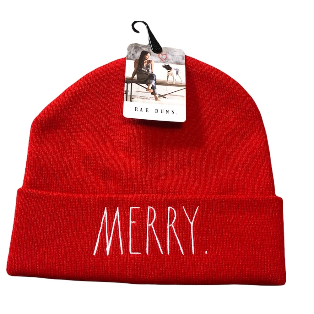 🆕 Rae Dunn MERRY Knit Hat